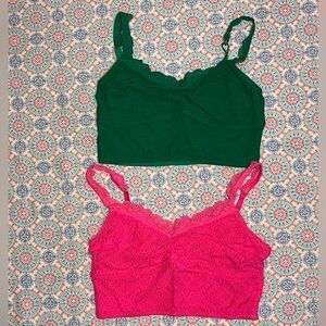 NWOT Gilly Hicks Bundle of 2 Sydney Bralettes